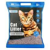 Petoska Bentonite Cat Litter Unscented Fragrance Rapid Clumping & Odor Control-5kg